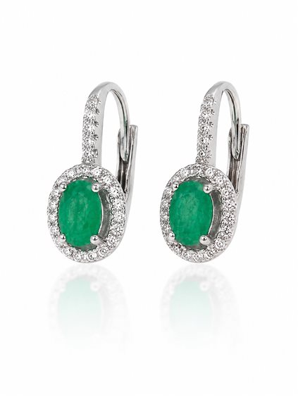 Orecchini Ultima Edizione Donna in Argento OAO7102-VERDE - OAO7102-VERDE
